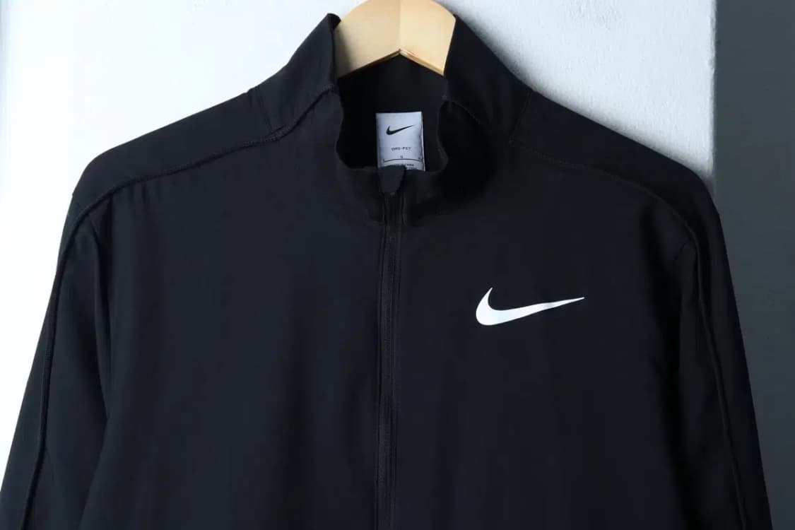 (L) 나이키 집업 바람막이 점퍼자켓 드라이핏 기능성 블랙-1721D 상품이미지3