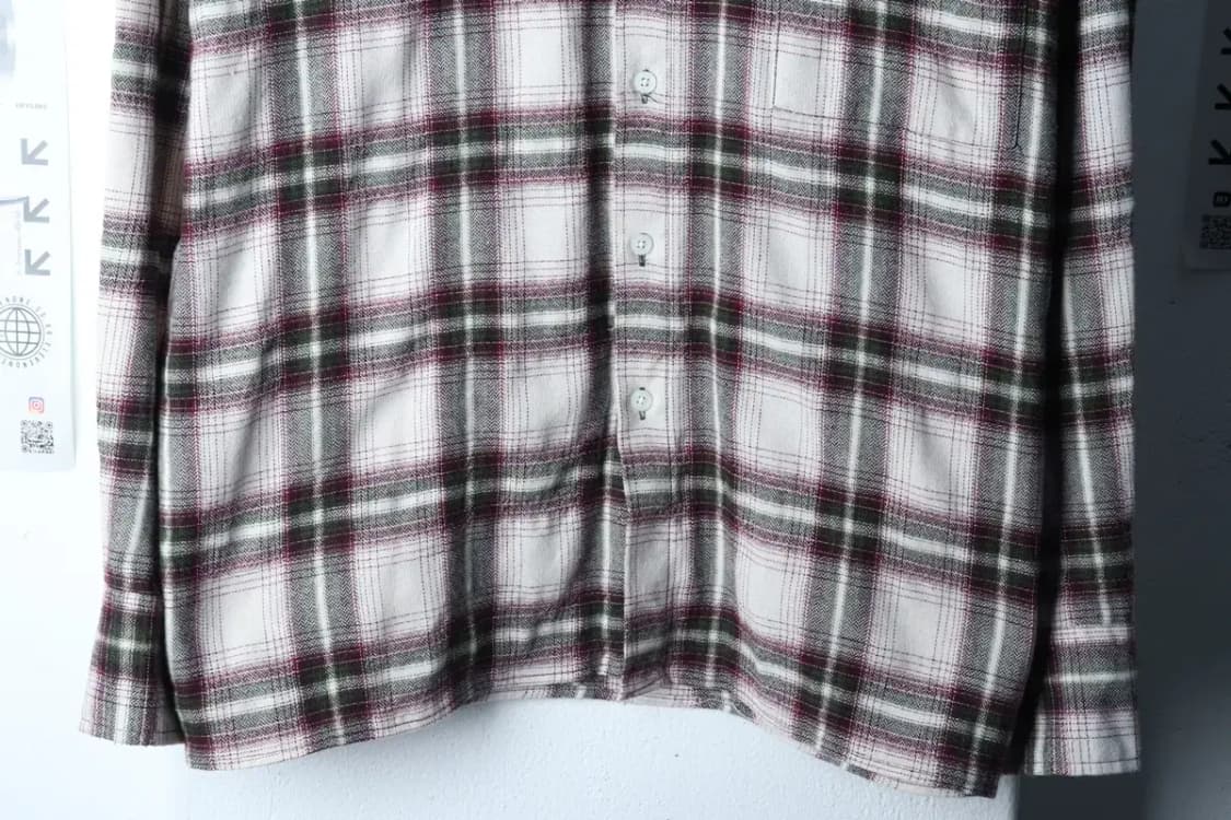 (F) 브랜드빈티지 셔츠 남방 체크 컬러믹스 아메카지-17223 상품이미지4