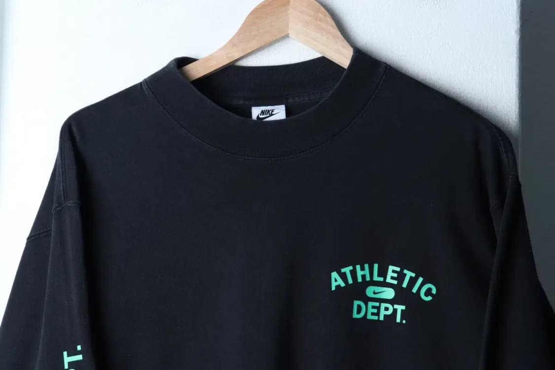 (L) 나이키 긴팔티셔츠 작은사용감 블랙 올드스쿨-17224 상품이미지3