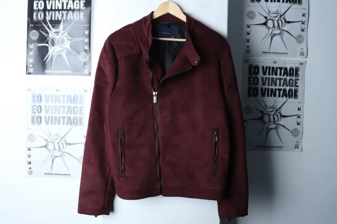 (XL-2XL) 자라 집업 바람막이 점퍼자켓 트러커 스웨이드-17229 상품이미지2