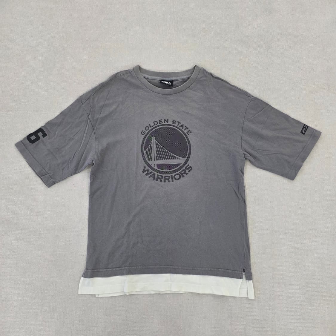 [S] NBA 로고 레이어드 반팔티 0220J 상품이미지1