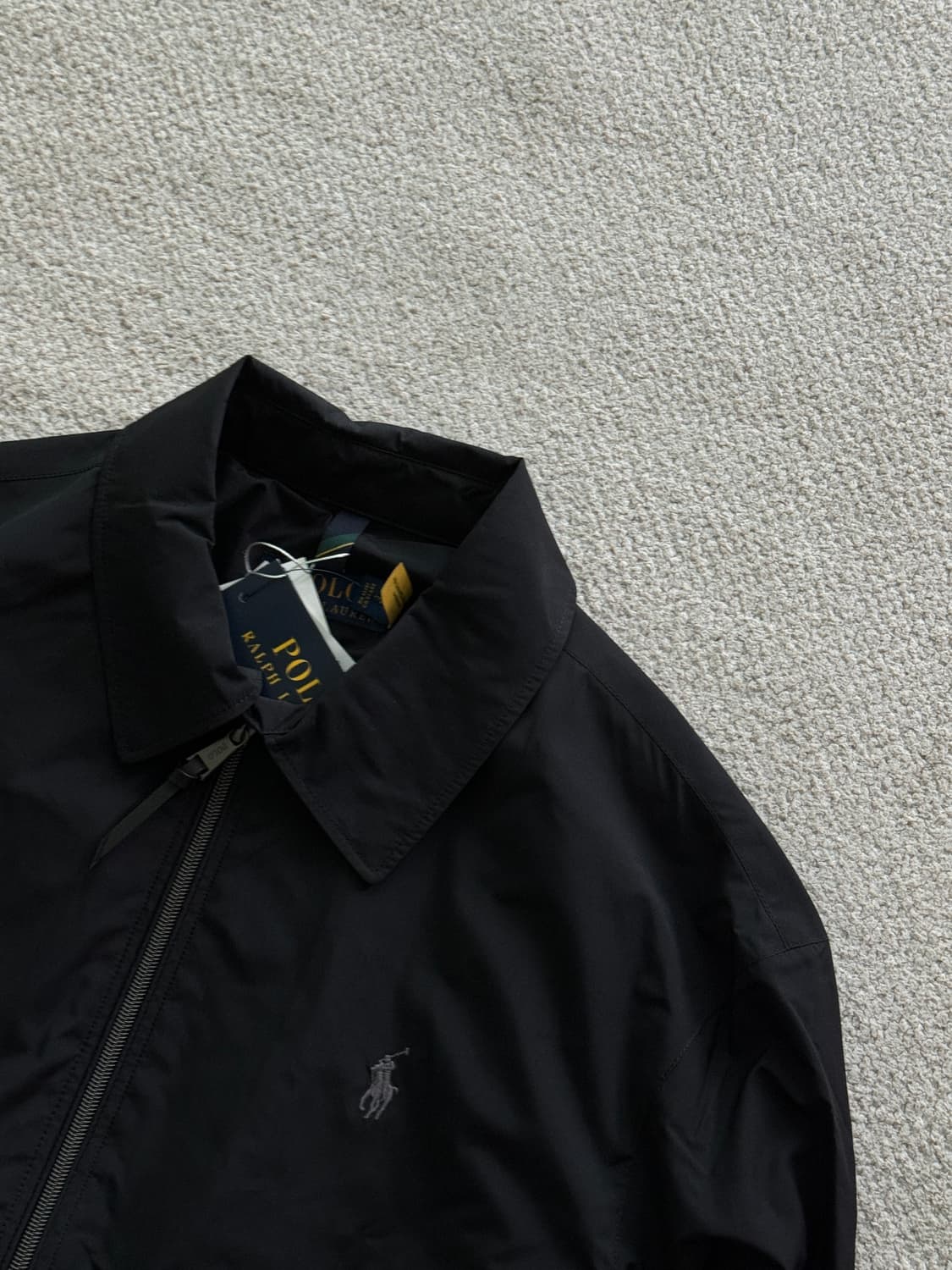 (새상품/정품) 폴로랄프로렌 바라쿠타 폴리자켓(블랙) 상품이미지3