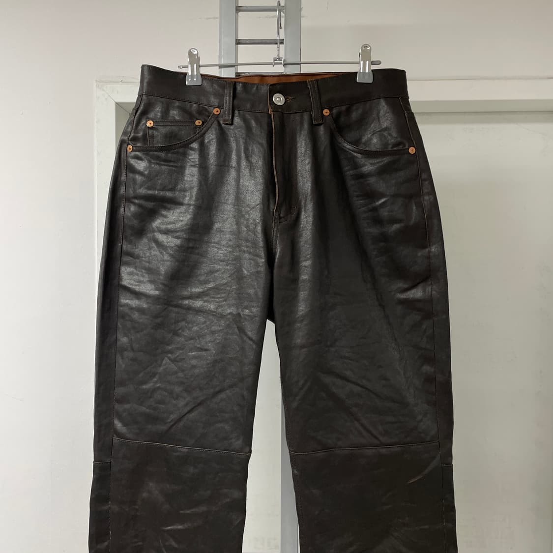 아워레가시 포멀 라이드컷 머드 다이드 팬츠 31 상품이미지2