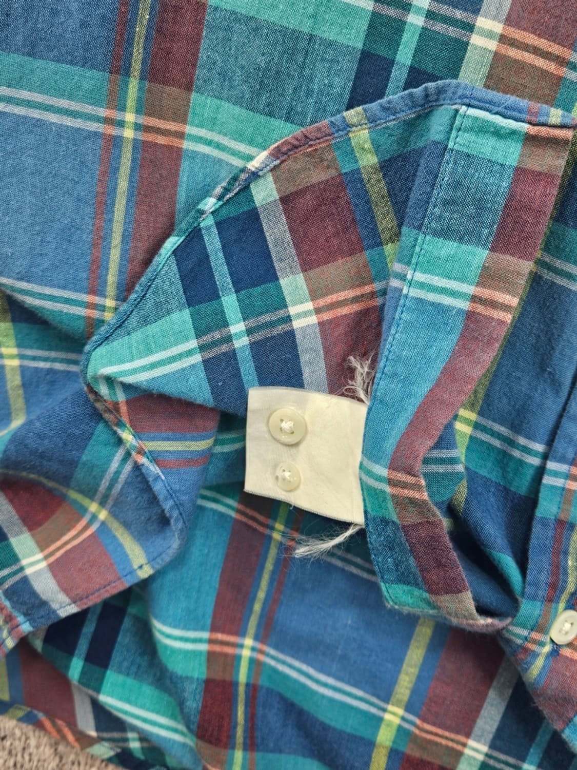 폴로랄프로렌 체크 하프 반팔 셔츠 ( 95 ) / 11918 상품이미지8