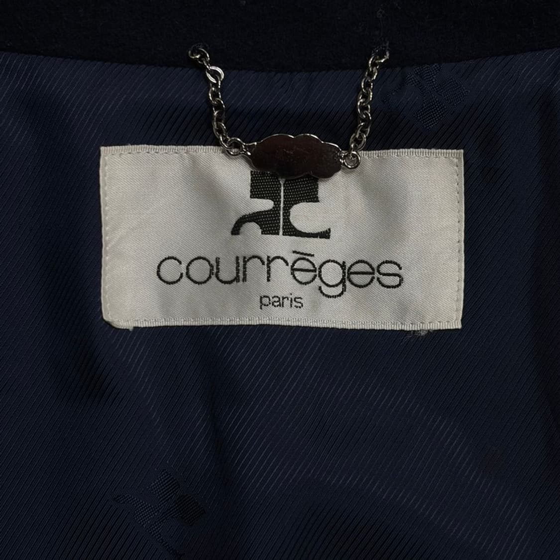 꾸레쥬 레글런 울 집업 코트 v1531 상품이미지6