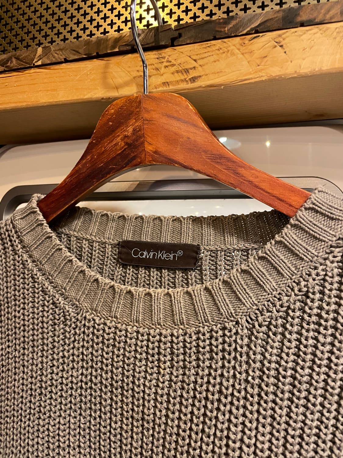 캘빈클라인 와플니트 상품이미지2