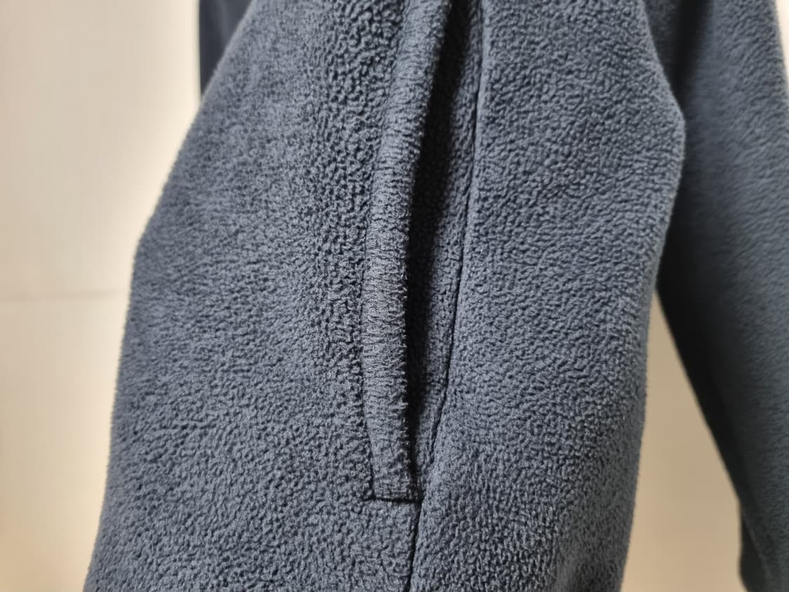 남성S 레어 폴로 성조기 빅로고 레터링 플리스 후리스 하프 집업 상품이미지9