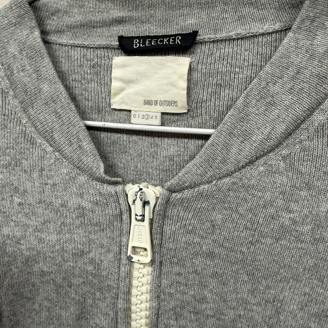밴드오브아웃사이더스 크루넥 니트집업  상품이미지3