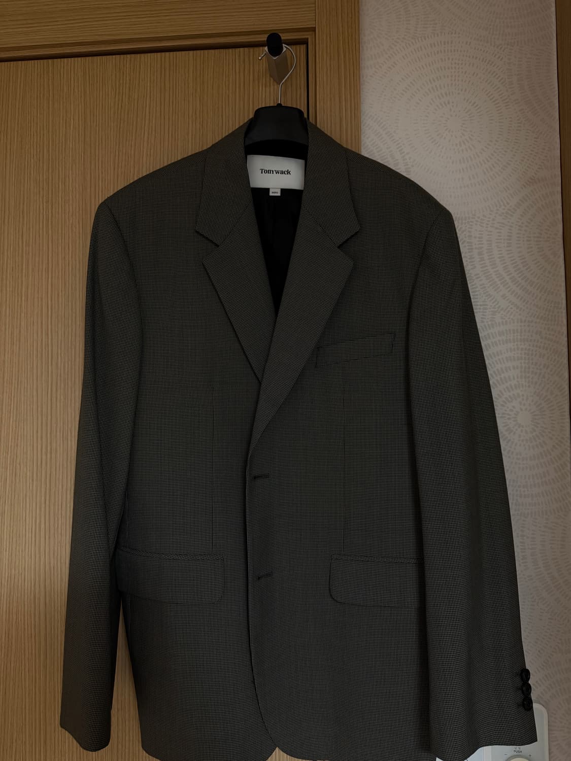 토니웩 브라운 체크 블레이저 xl 상품이미지2