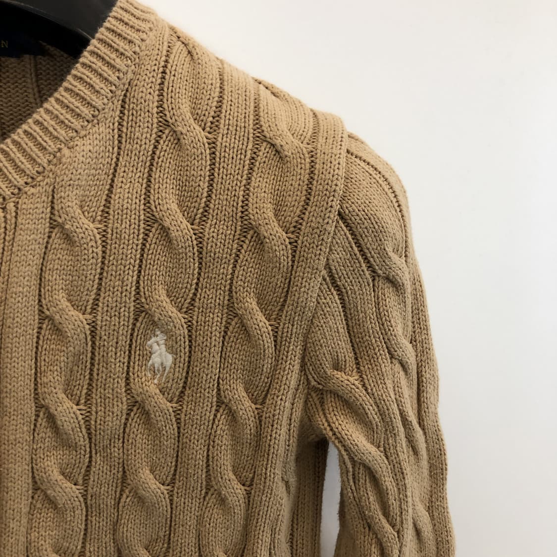 폴로 랄프로렌 화이트포니 케이블 니트가디건 S  상품이미지2
