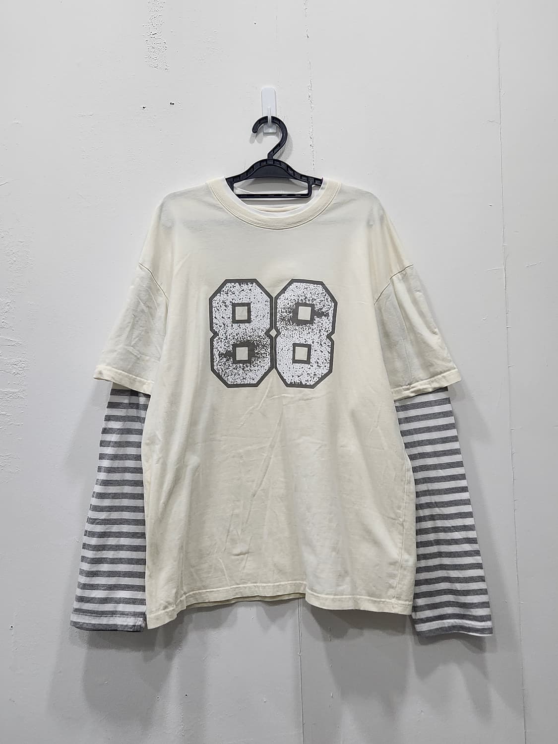 [L] 아메스 월드와이드 레이어드 긴팔티 남녀공용 L사이즈 상품이미지3