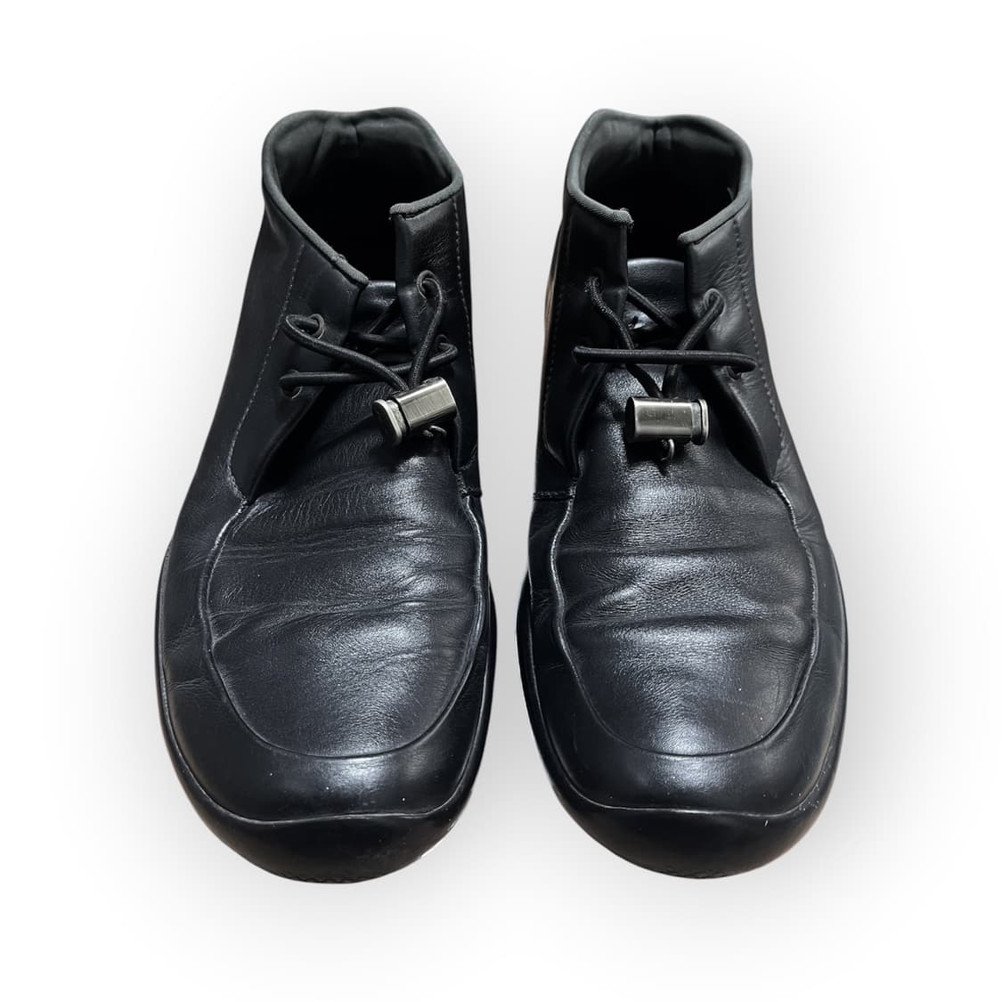 [270] 99fw 프라다 스포츠 블랙 레더 비브람 토글 부츠 상품이미지3