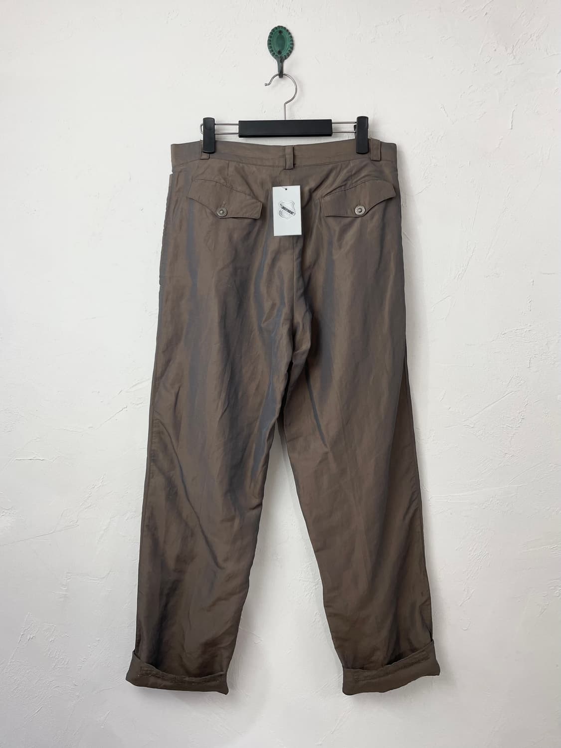 90s 베르수스 베르사체 리넨 블렌디드 트라우저 상품이미지4