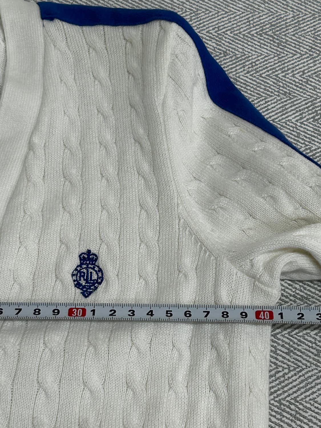 LRL 로렌랄프로렌 액티브 케이블 니트 가디건 여성 S (새상품급) 상품이미지10