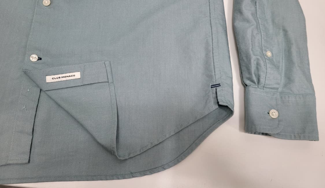 CLUB MONACO 한섬 클럽모나코 코튼 셔츠 / 남 M (100)  상품이미지4