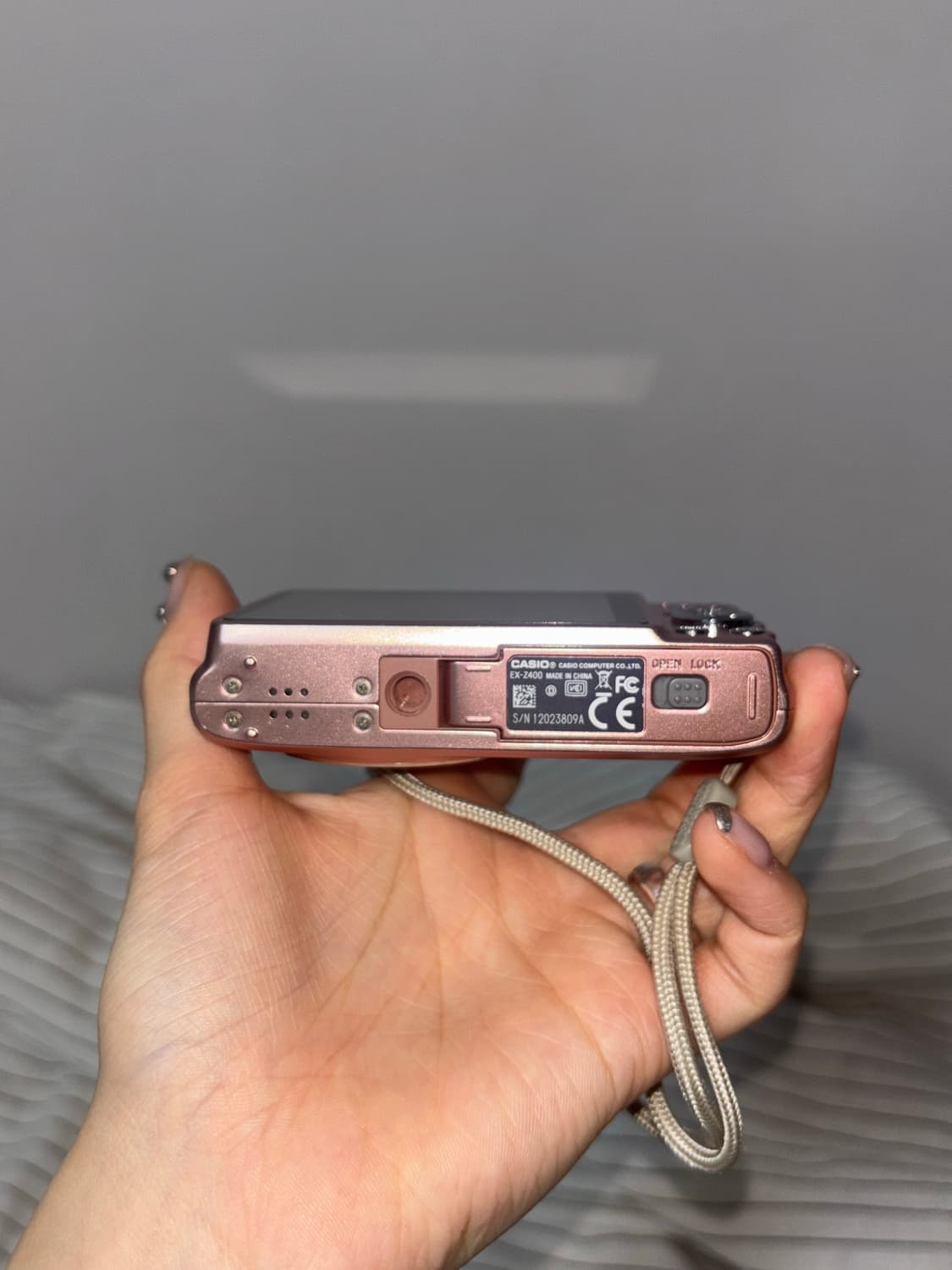 태연디카) 카시오 엑슬림 z400 핑크 상품이미지3