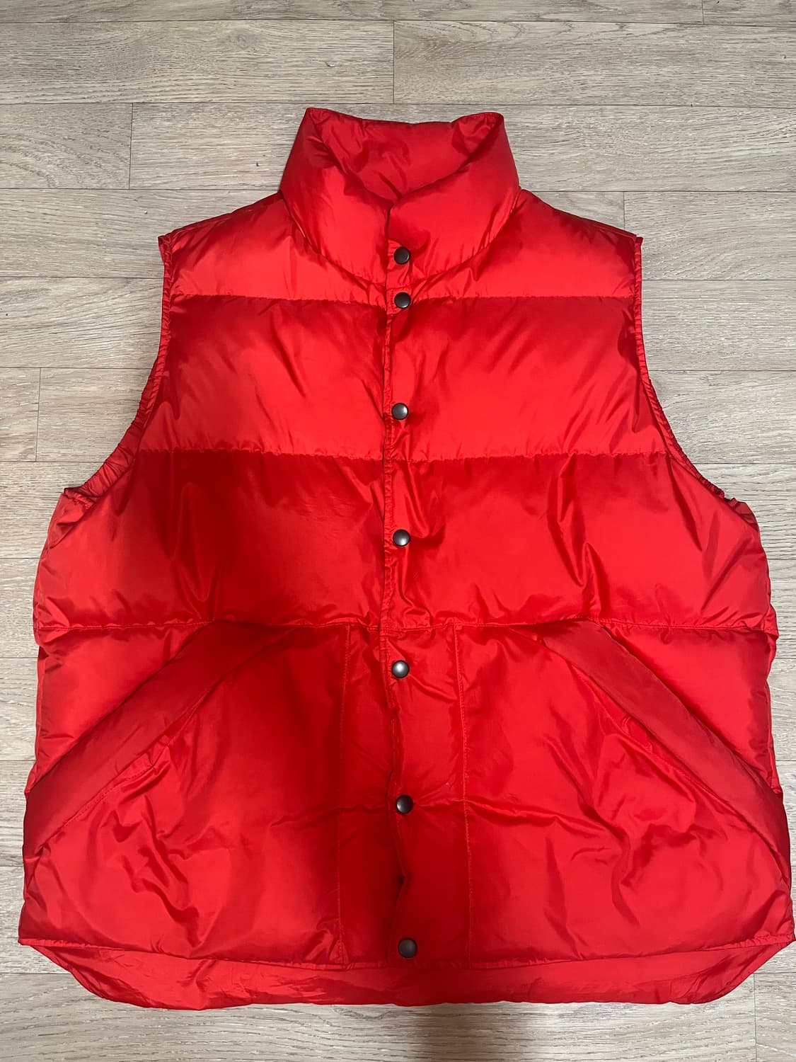 블랙아웃 다운 베스트 패딩 조끼 상품이미지1