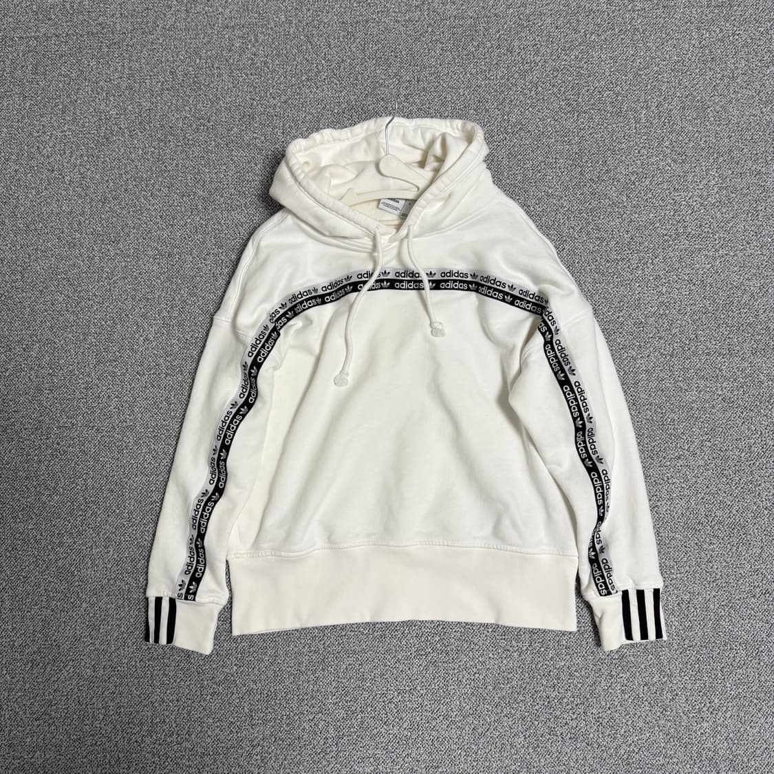 아디다스 후드티 화이트 S 상품이미지1