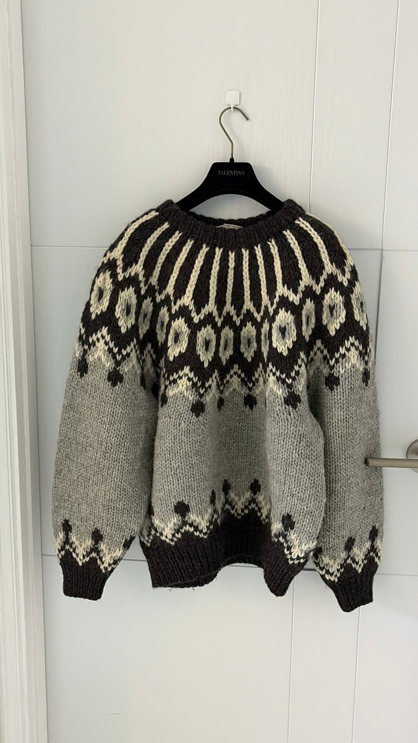 Seven Island 노르딕 패턴 아란 니트 스웨터55,66 상품이미지1