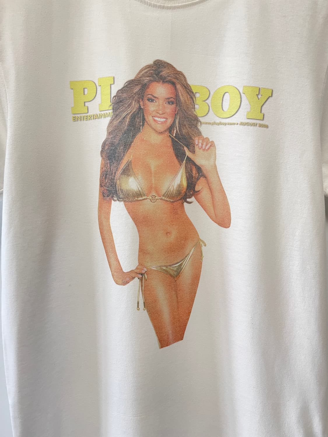 플레이보이 PLAYBOY 래빗 헤드 빈티지 티셔츠 상품이미지3