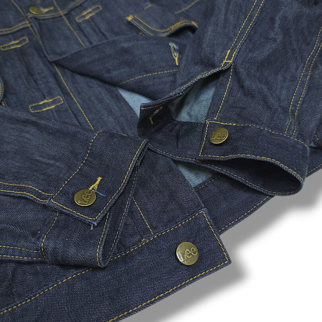 [L] 리(Lee) 인디고 데님 코듀라 트러커 자켓 상품이미지6