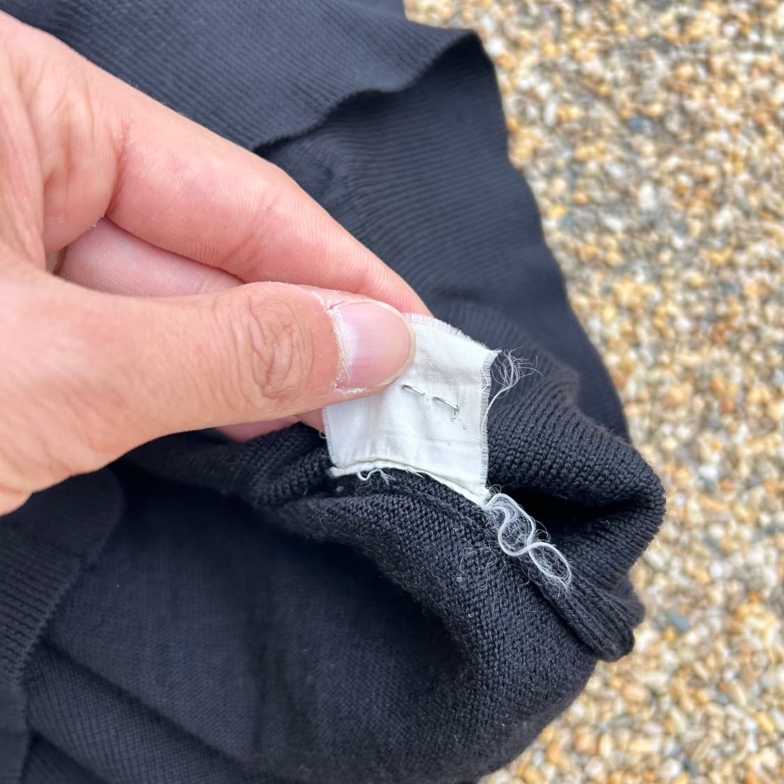 입생로랑(YSL)블랙 니트 베스트 상품이미지5