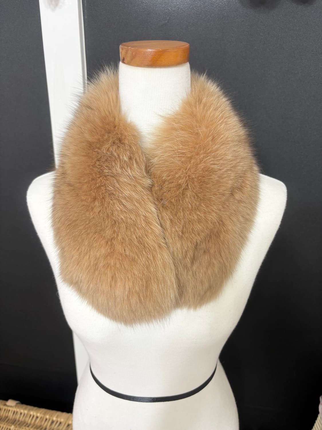 천연 폭스퍼 목도리/넥워머/머플러/집게형 상품이미지1