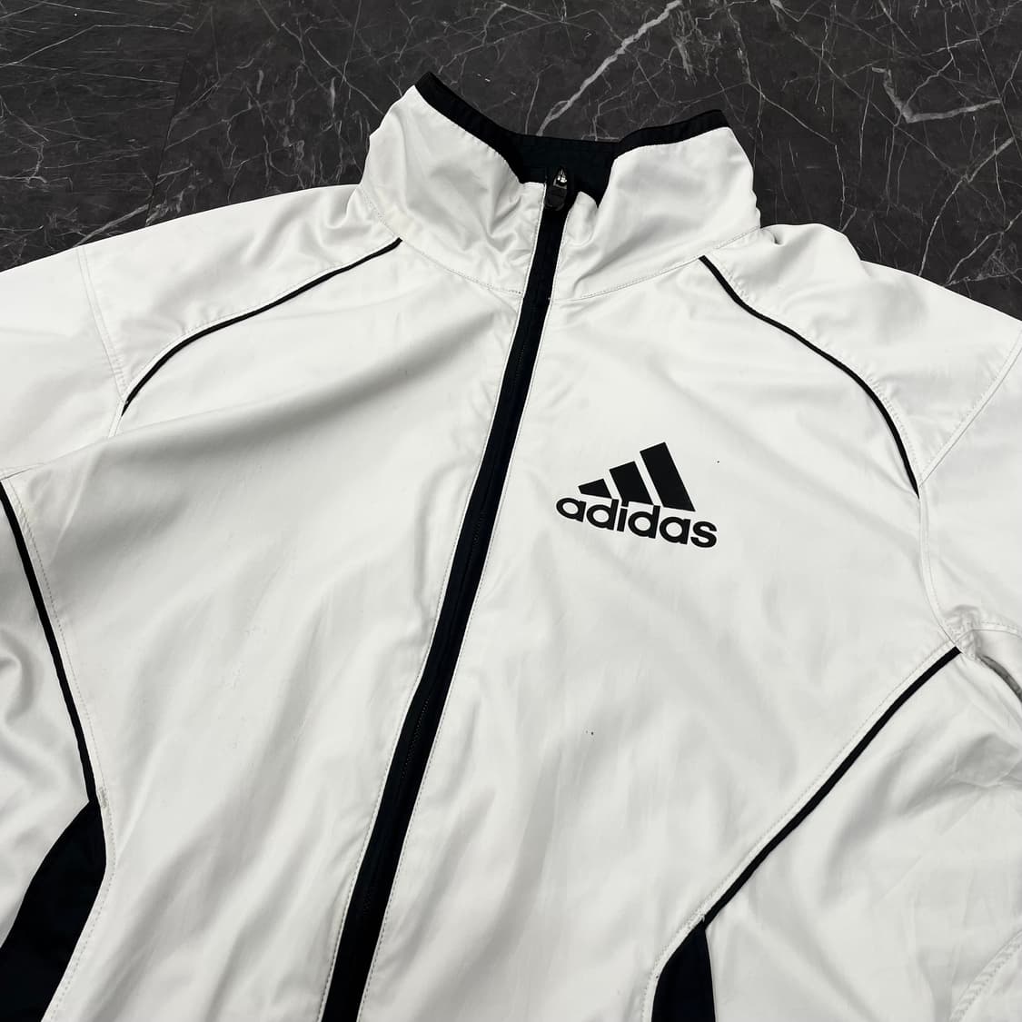 L 아디다스 하이넥 반팔 바람막이 자켓 상품이미지7