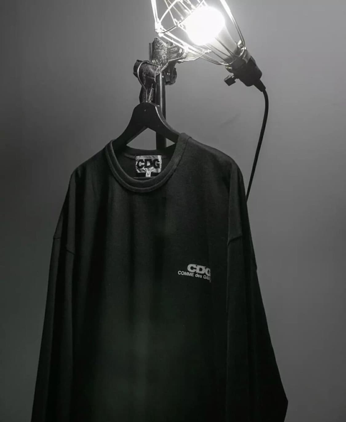 cdg 오버사이즈 긴팔티 블랙 m 상품이미지2