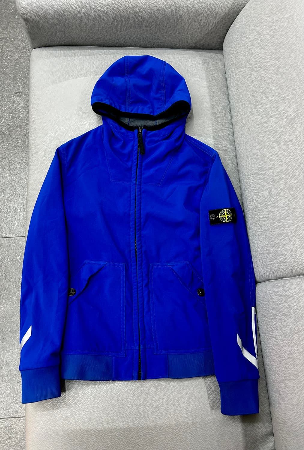 스톤아일랜드 패치 후드 집업자켓(14세/성인55가능) 상품이미지2