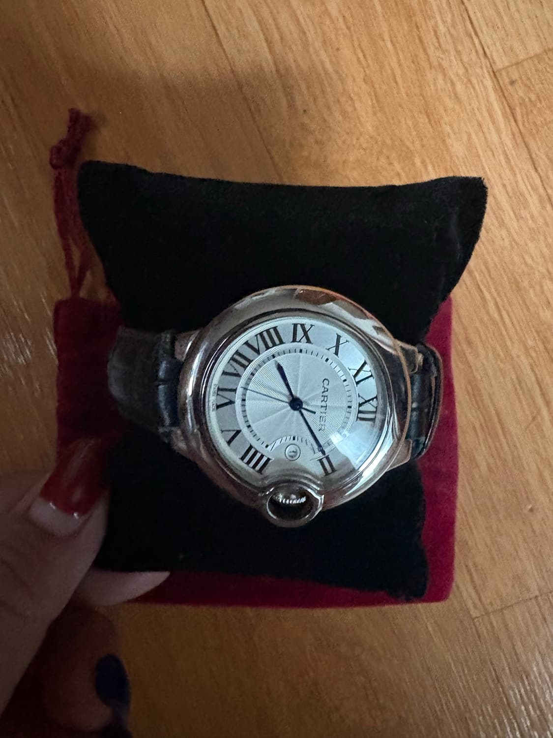 까르띠에 발롱블루 시계 급매 상품이미지9