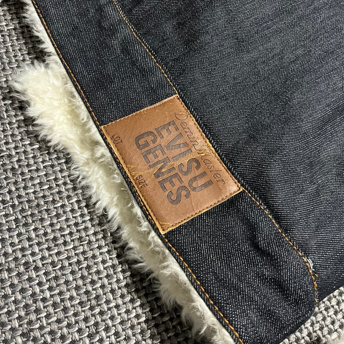 에비수 양털 자켓 새상품 상품이미지7