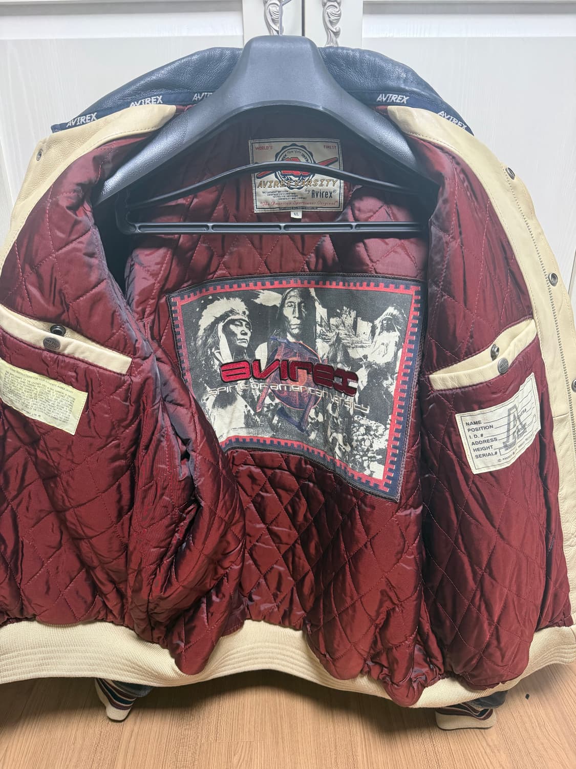 아비렉스 가죽자켓 xl사이즈 상품이미지3