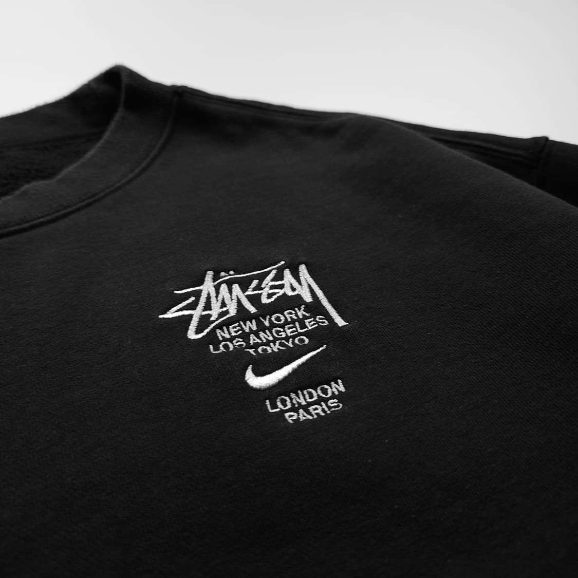 나이키 X 스투시 NGR ZR 플리스 크루넥 스웻셔츠 (XL) 상품이미지3