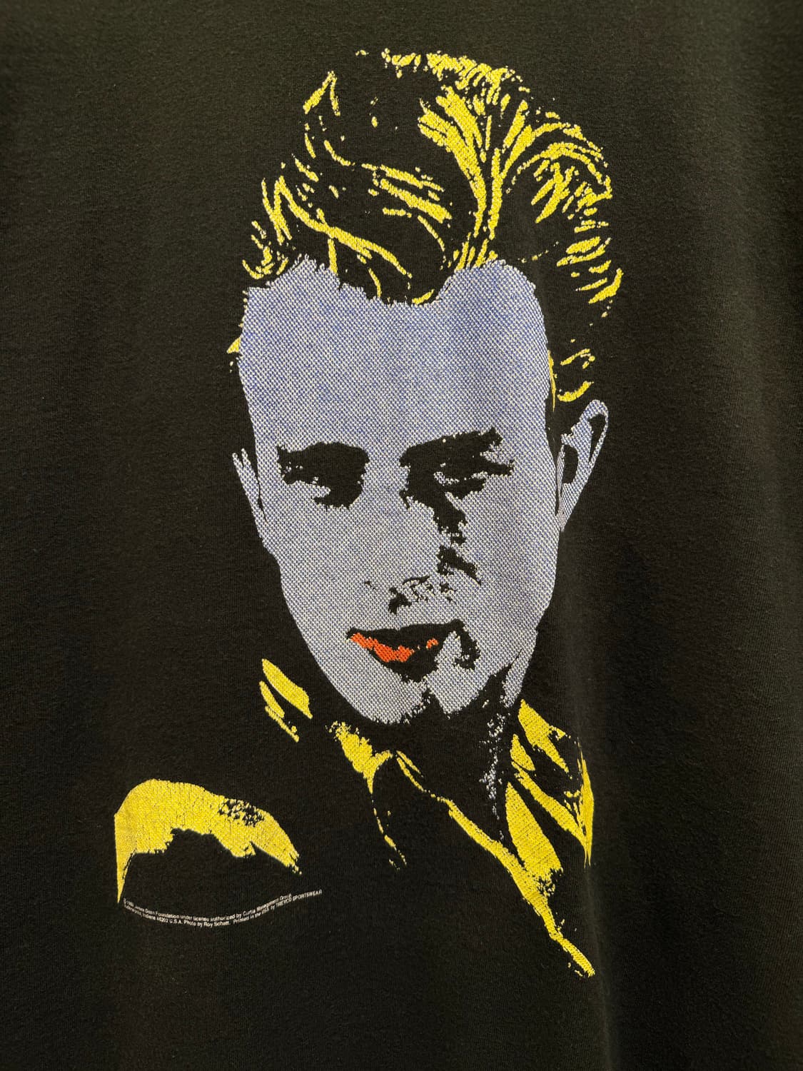 90s USA James Dean 빈티지 반팔 티셔츠 상품이미지3