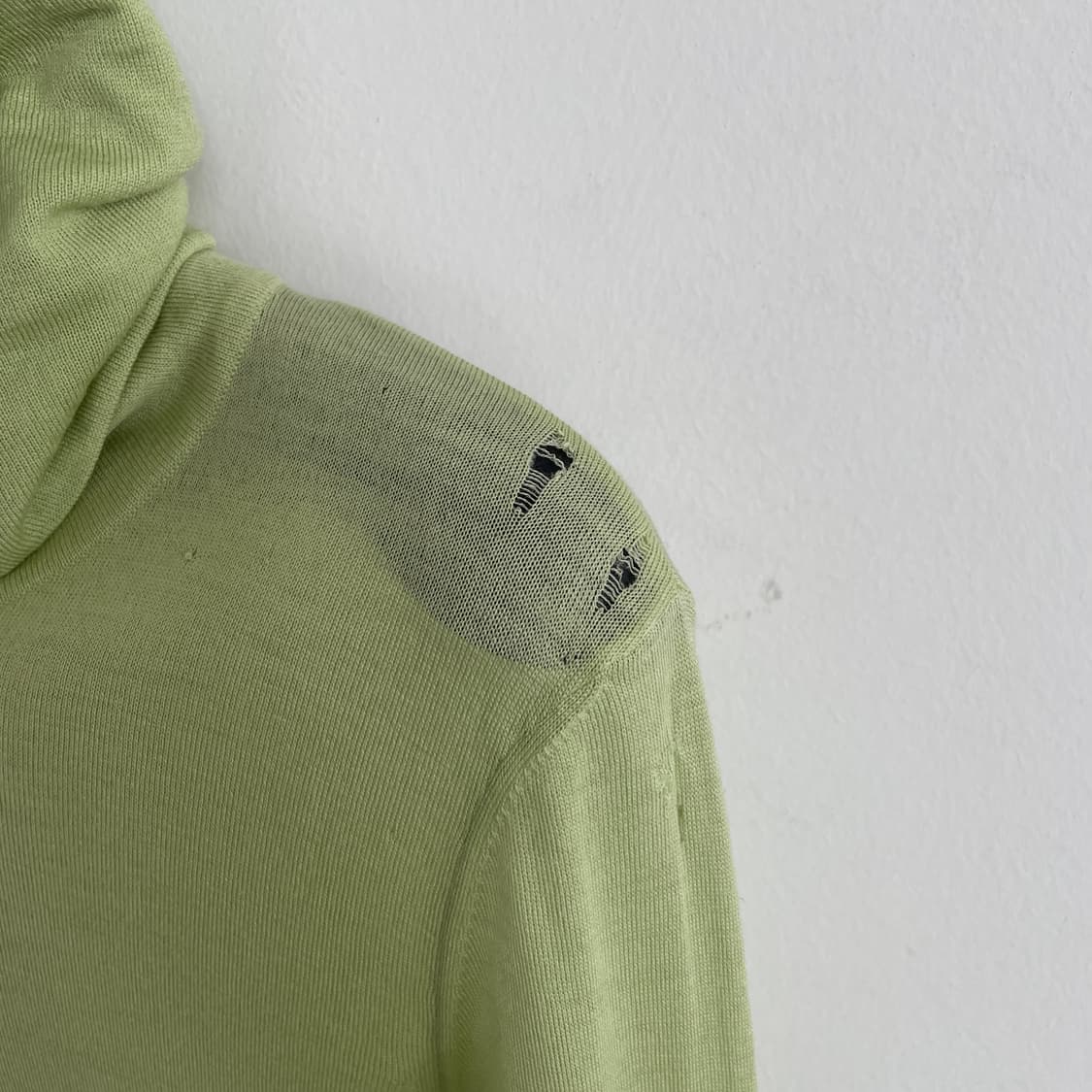 정품 샤넬 시스루 폴라 긴팔티 상품이미지8