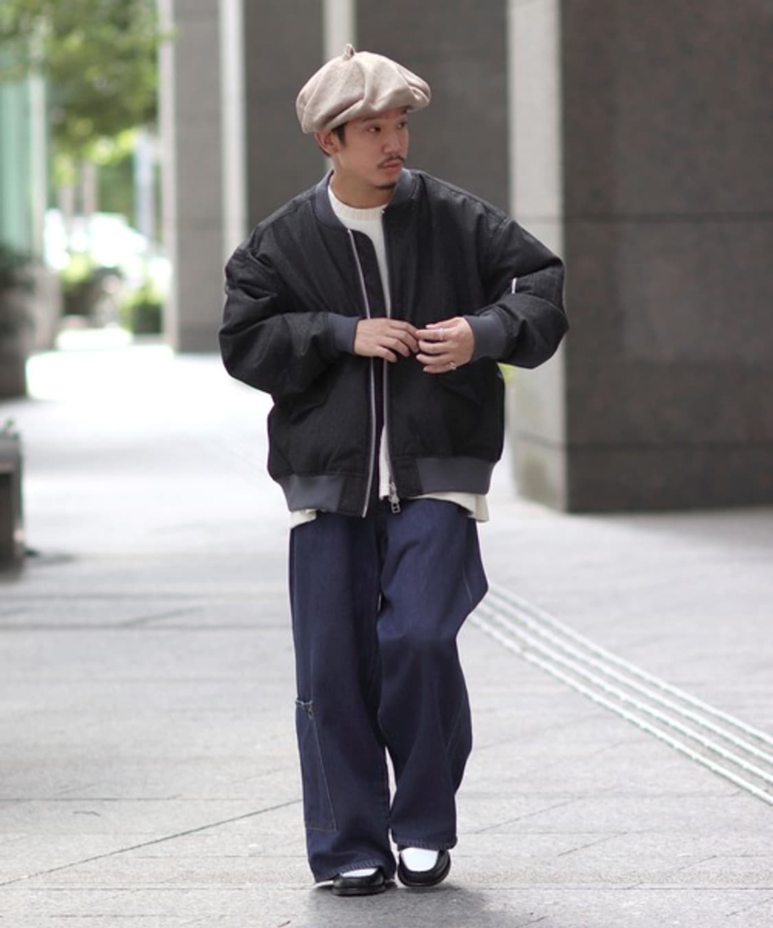 네임 NAME. Wool MA-1 상품이미지2