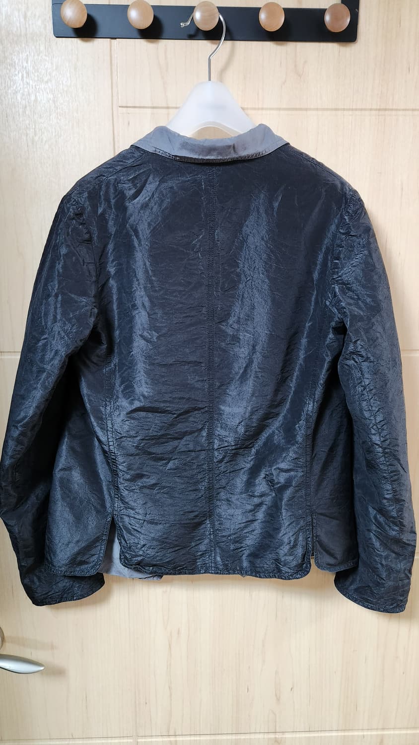 발렌시아가 여성 블랙 투톤 실크 자켓 38 66사이즈 상품이미지5