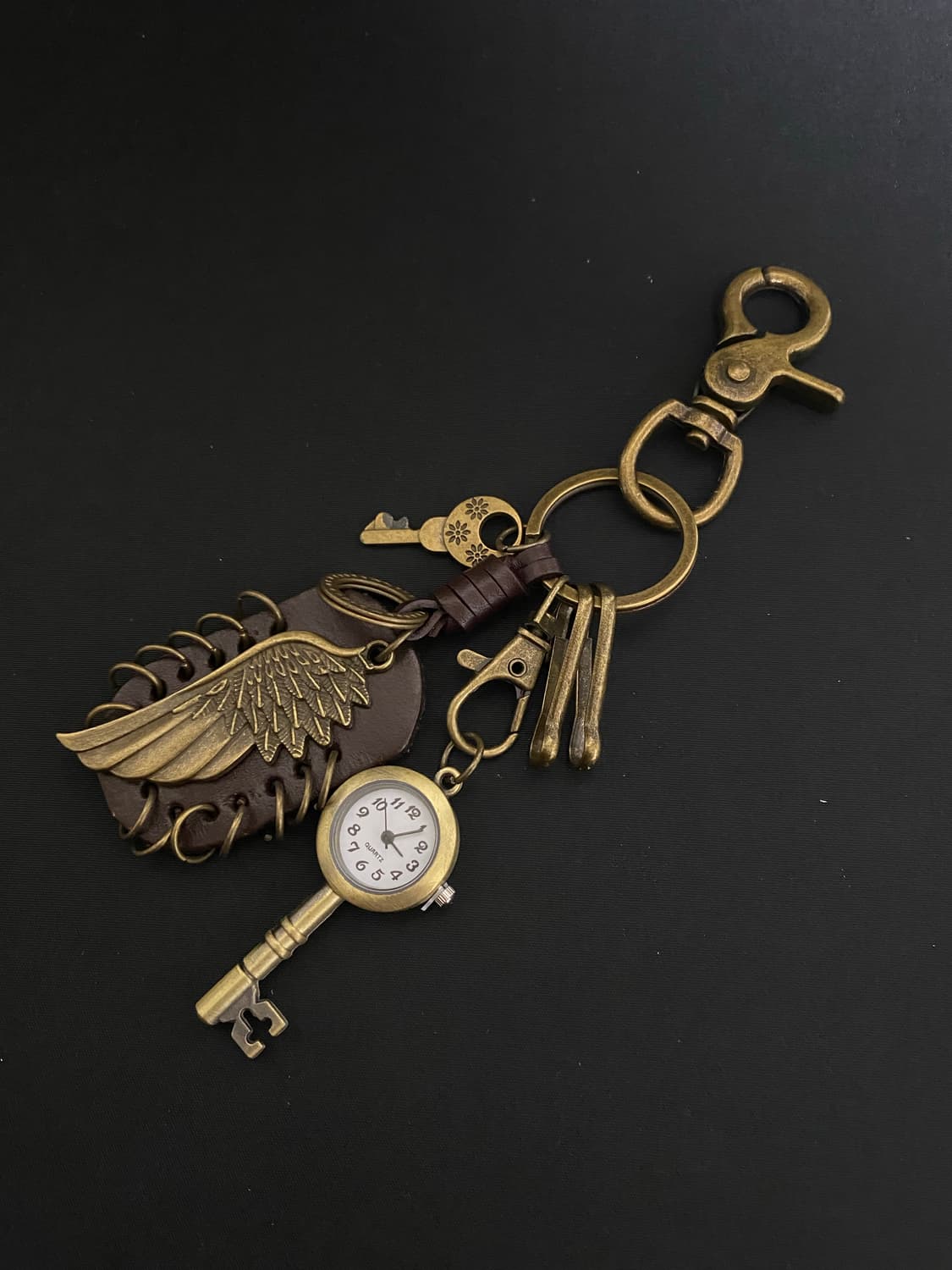 빈티지 브라스 무드 키링 상품이미지4