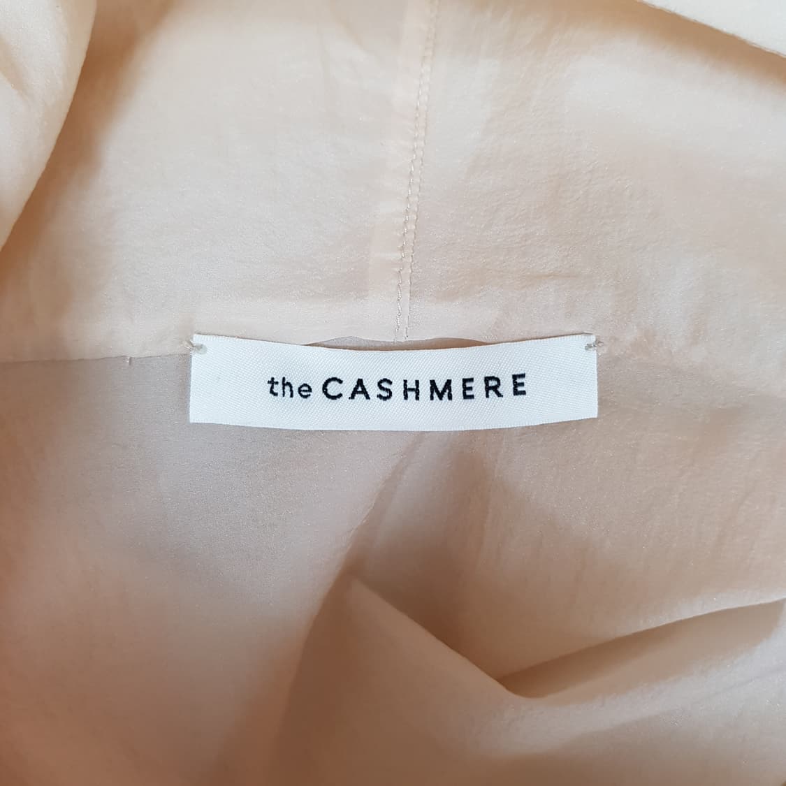 한섬 더캐시미어 2021 시스루 롱점퍼 원피스 F사이즈 상품이미지6