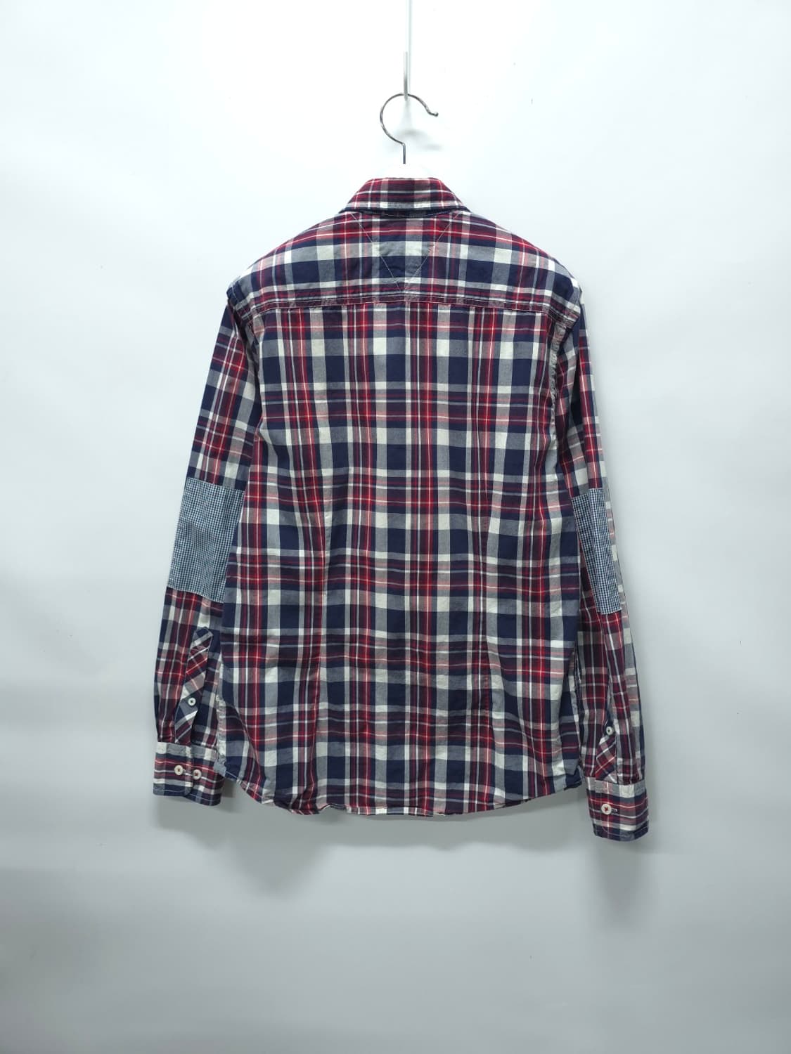 타미힐피거 남성 포켓&엘보 패치 체크 셔츠(95) 상품이미지8