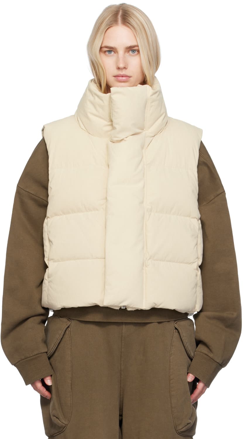 엔타이어 스튜디오 패딩 베스트 OFF WHITE(xs) 상품이미지2