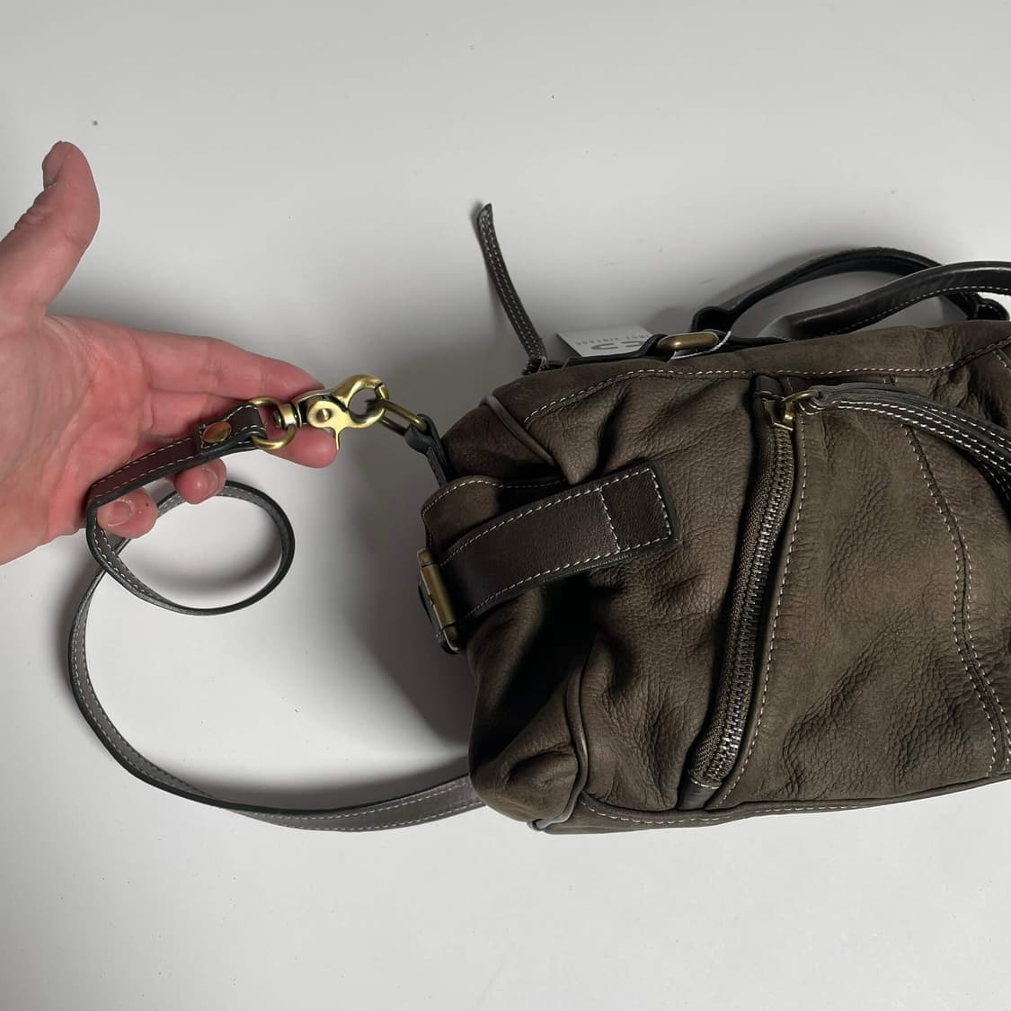 Minelli 레더 박스백 (italy made) 상품이미지7