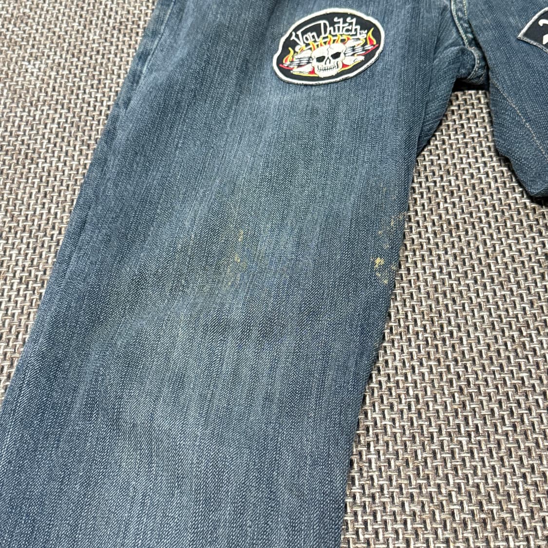 본더치 패치워크 데님팬츠 상품이미지5