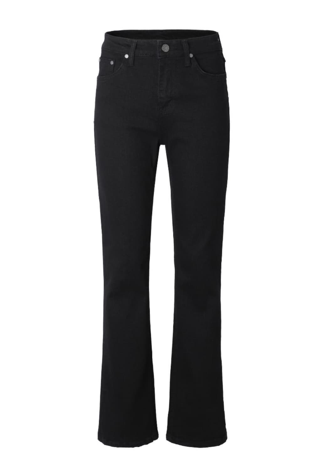 쓰리타임즈 5501 부츠컷 팬츠 젯블랙 상품이미지1