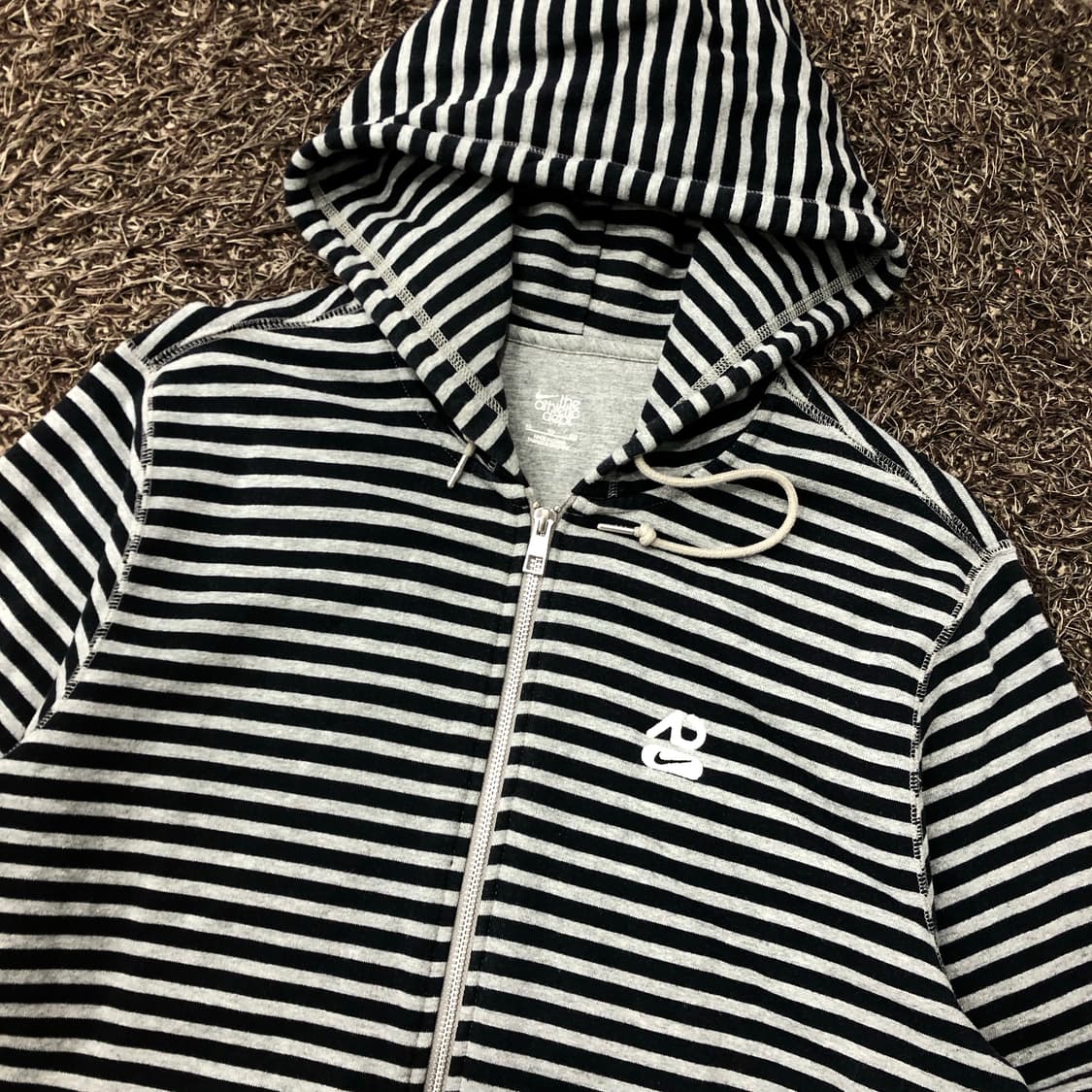 나이키 스트라이프 후드집업 상품이미지2