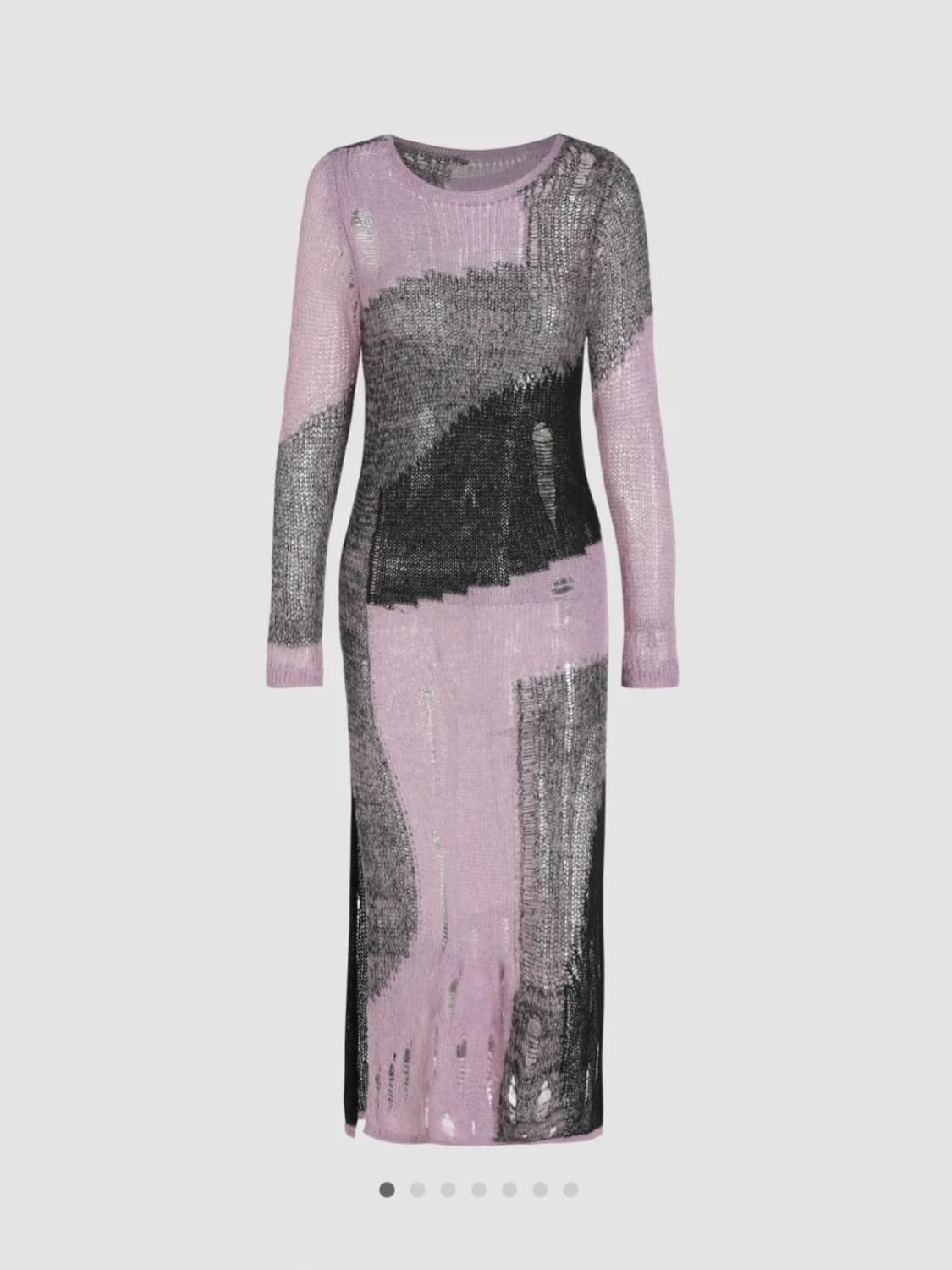 샵사이다 니트 롱 원피스 [새상품] 상품이미지1