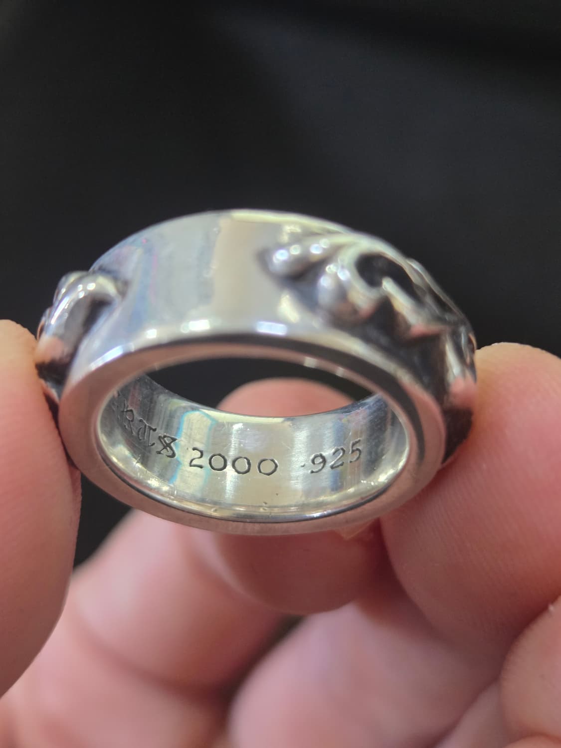 크롬하츠 더블내로우 바인밴드링 us6.5 ks13 상품이미지7