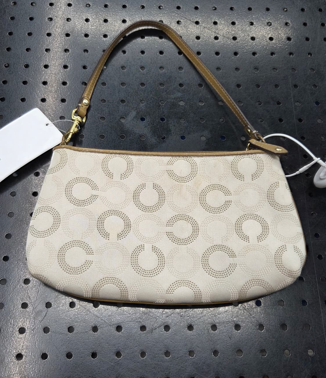 Coach 코치 베이지브라운 미니 토트백  상품이미지3