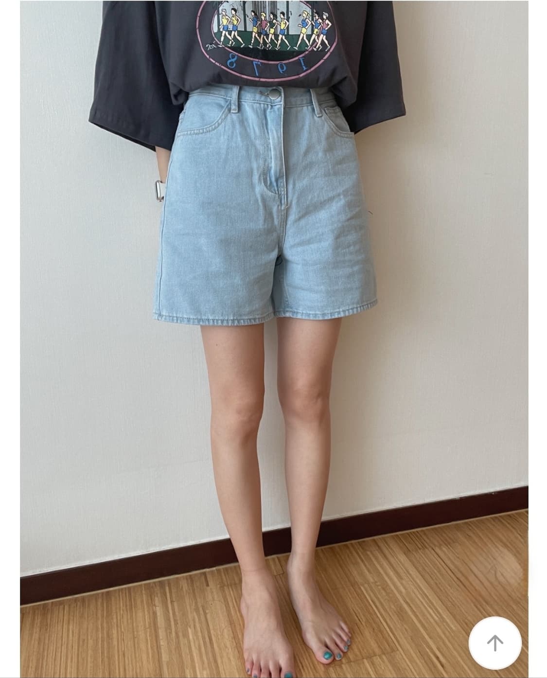 박시 빈티지프린팅 반팔티 상품이미지8